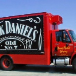 One of our famous red trucks!