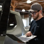 Service technicians use the most up-to-date technology to diagnose and repair vehicles