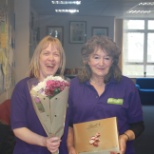 Mothers Day Chocolates & Flowers for our cleaning team