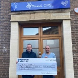 Proud to have raised £930 for CPSL Mind in our September 30in30 challenge 