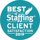 Best Of Staffing - Client Satisfaction 2019