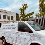 Our vans are ready for deliver our biscuits