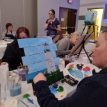 Paint Night with Claims and Leasing