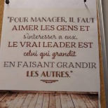 Le rôle d'un vrai manager