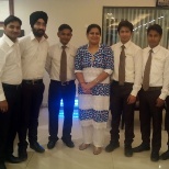 Farewell of our manager mam....