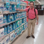 Lay out detergentes, sala Jumbo Los Andes