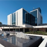 Photo of Hospital Entrance and Fountain