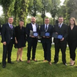 The Venture Security management team at the recent ACS Award Ceremony 2019 in Windsor.