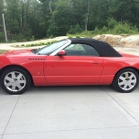 2003 Ford Thunderbird convertible excellent condition fully loaded must sell contact Jim 5088137731