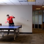 Who will step up and become the office ping-pong champion?