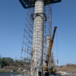 700m Bridge Over River Narmada @  Jabalpur