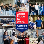 We our officially certified as a Great Place to Work!