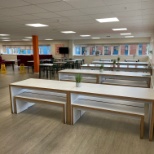 Nuneaton Communual Lunch Area.