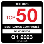 Top 50 best companies to work for in UK