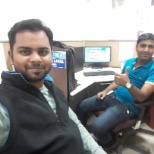 At office