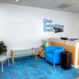 Give Something Back Headquarters, Front Desk