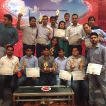 Excellent performance award to team