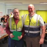 Trevor Parkinson retired on Monday 24th June after 49 years service!