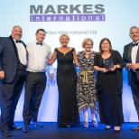 Markes Employees at the Finance Awards Wales